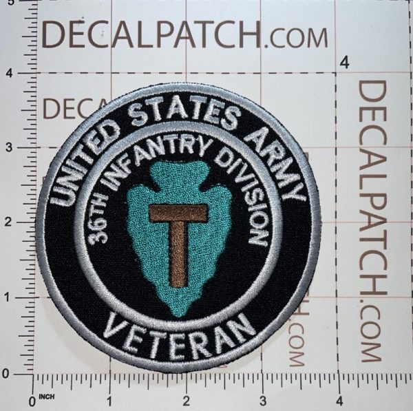 Us Army Th Infantry Division Veteran Patch Decal Patch Co