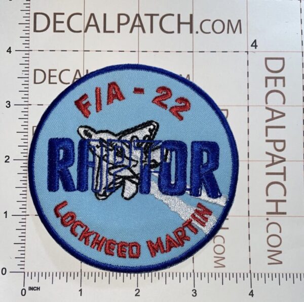 Usaf Lockheed Martin F A Raptor Patch Decal Patch Co