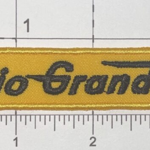 Rio Grande Train Railroad Patch