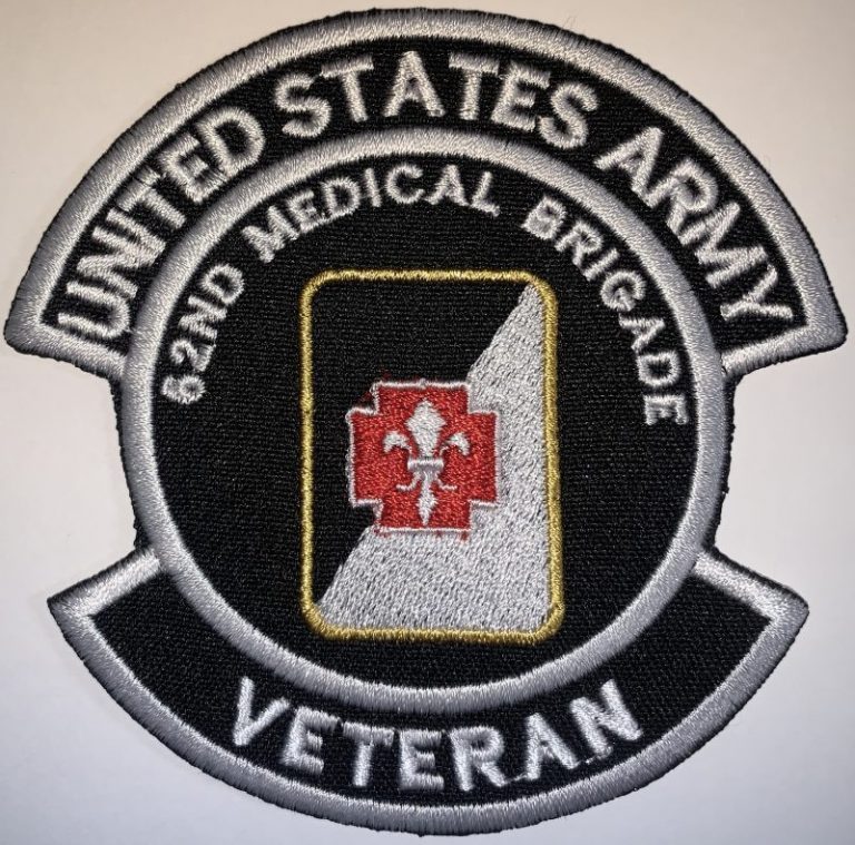 62nd Medical Brigade Veteran Patch - Decal Patch - Co