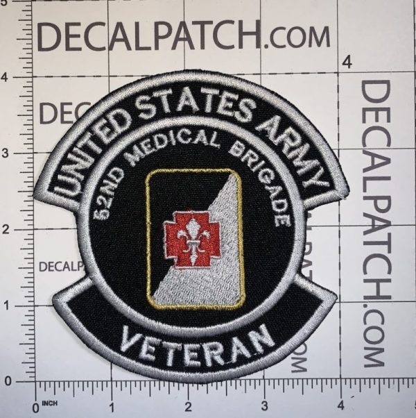 62nd Medical Brigade Veteran Patch - Decal Patch - Co