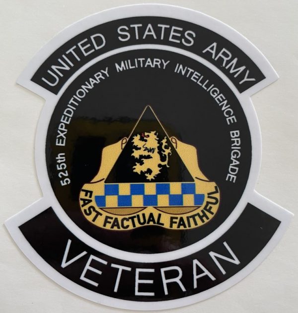 US Army 525th Expeditionary Military Intelligence Brigade Veteran ...