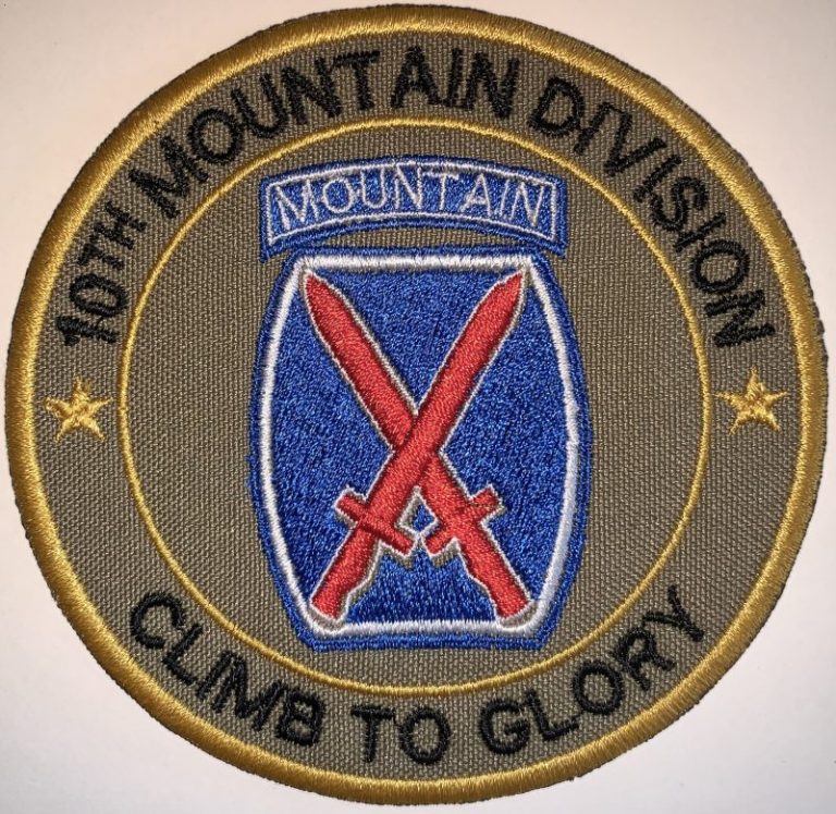 Army Mountain Patch - Army Military