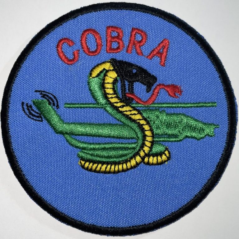 Bell Ah-1 Cobra Huey Cobra Snake Helicopter Patch - Decal Patch - Co