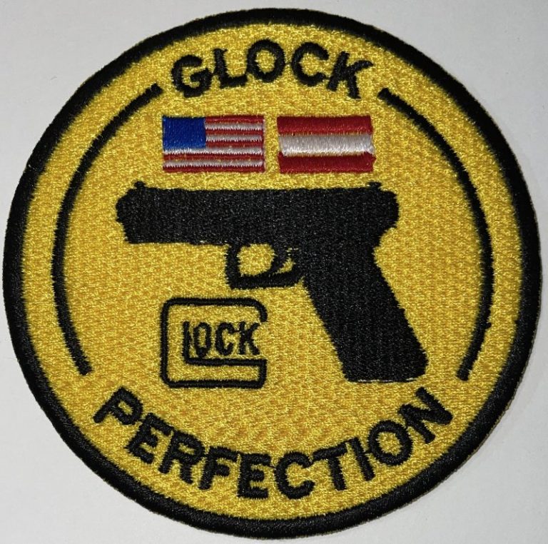 Glock Perfection Patch Decal Patch Co 6088