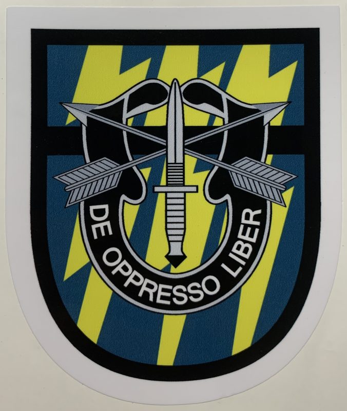 12th Special Forces Group - Decal Patch - Co