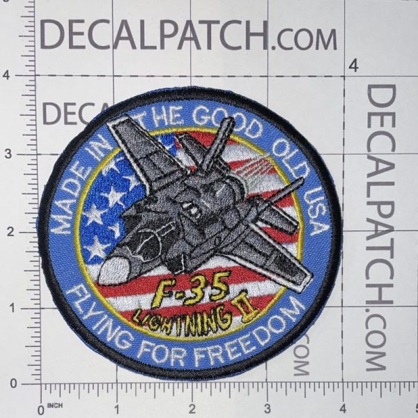 USAF Lockheed-Martin Made in the Good old USA F-35 Lightning II Patch ...