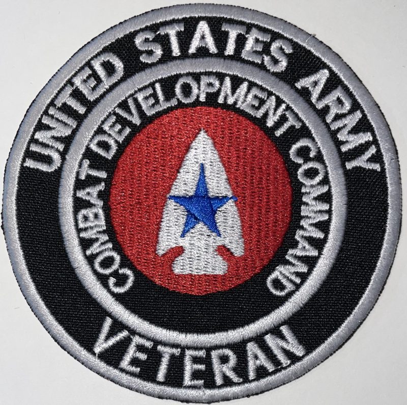 Us Army Combat Development Command Veteran Patch Decal Patch Co