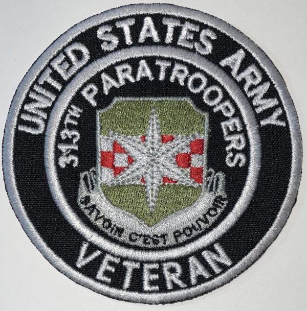 US Army 313th Military Intelligence Airborne Veteran Patch - Decal ...