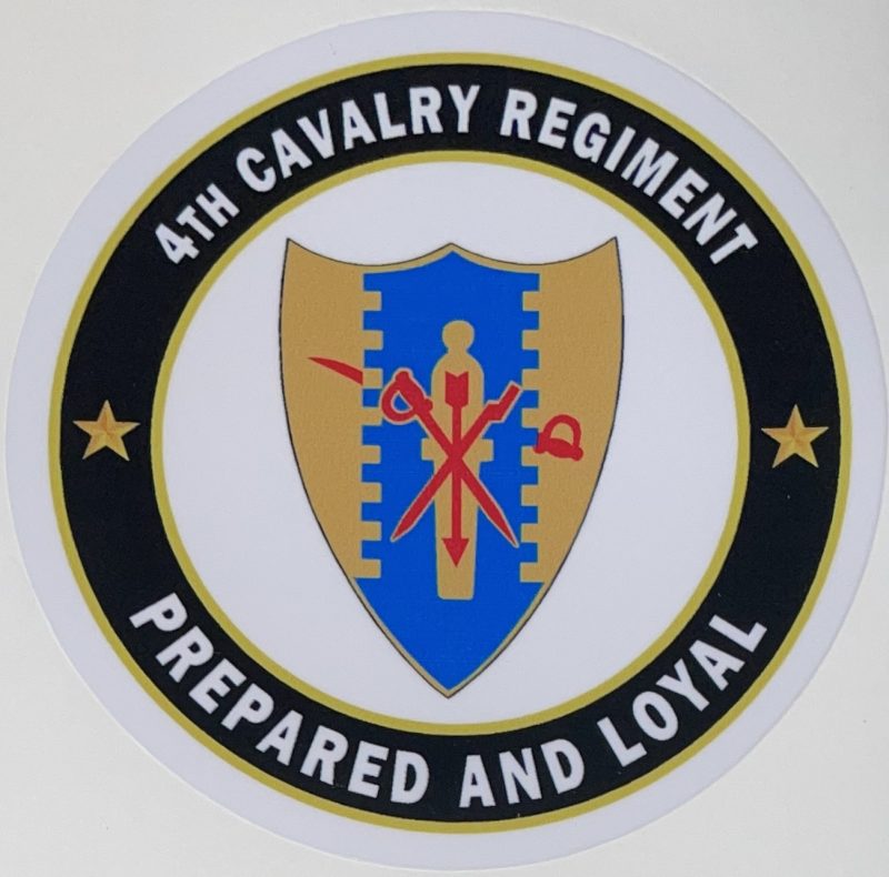 Us Army Th Cavalry Regiment Prepared And Loyal Sticker Decal Patch Co