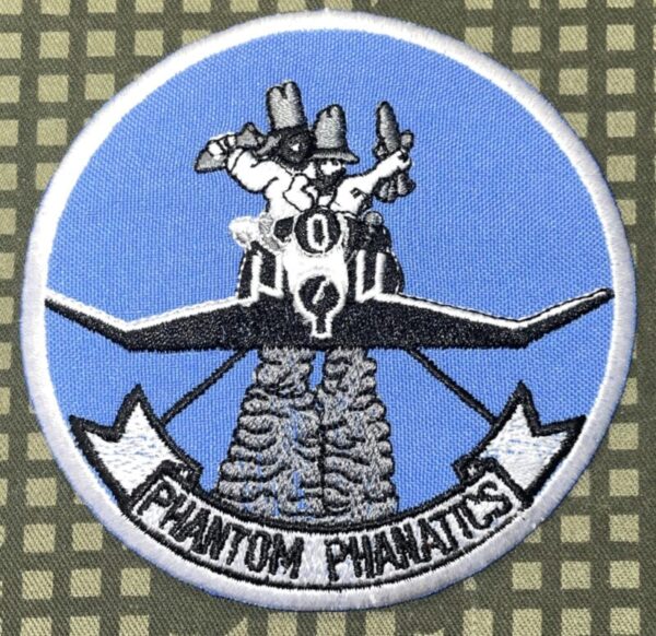 USAF McDonnell Douglas F-4 II Phantom Phanatics Patch - Decal Patch - Co