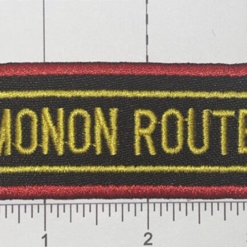 Monon Route Train Railroad Patch