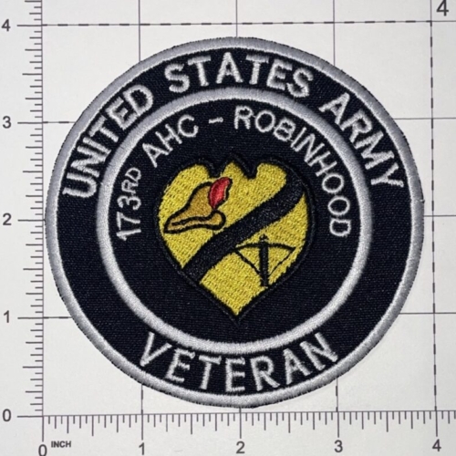 US Army 173rd AHC – Robinhood Veteran Patch