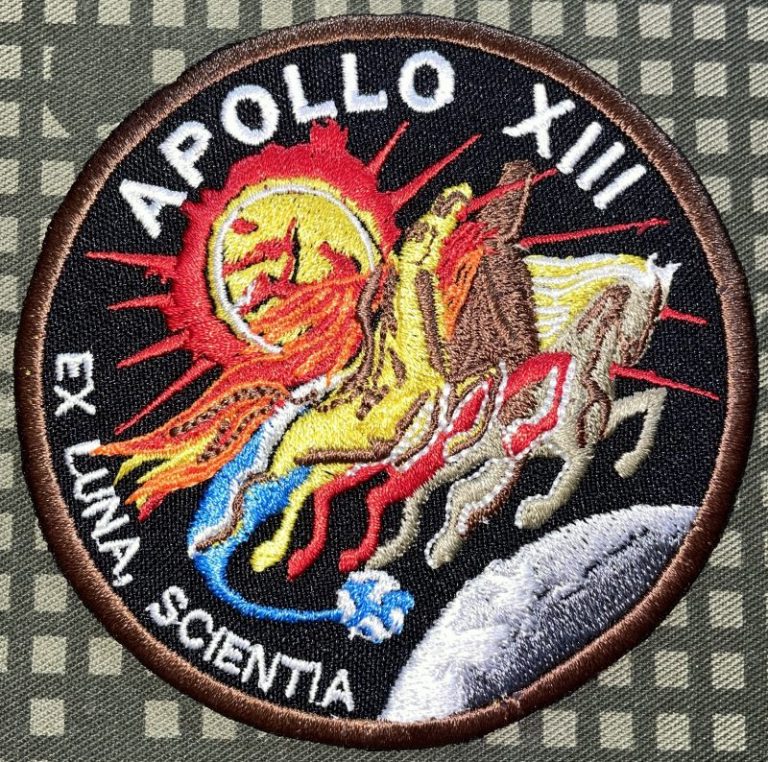 Apollo XIII EX Luna Scientia Patch - Decal Patch - Co