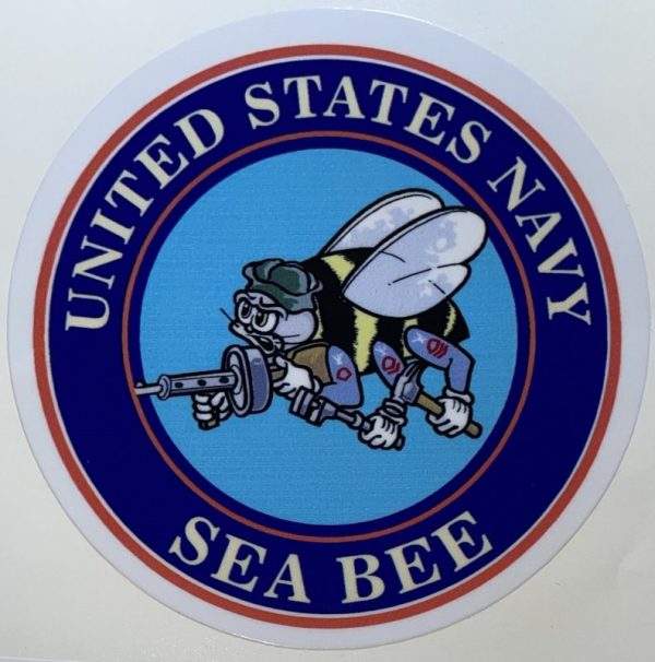 USN Seabees Sticker - Decal Patch - Co