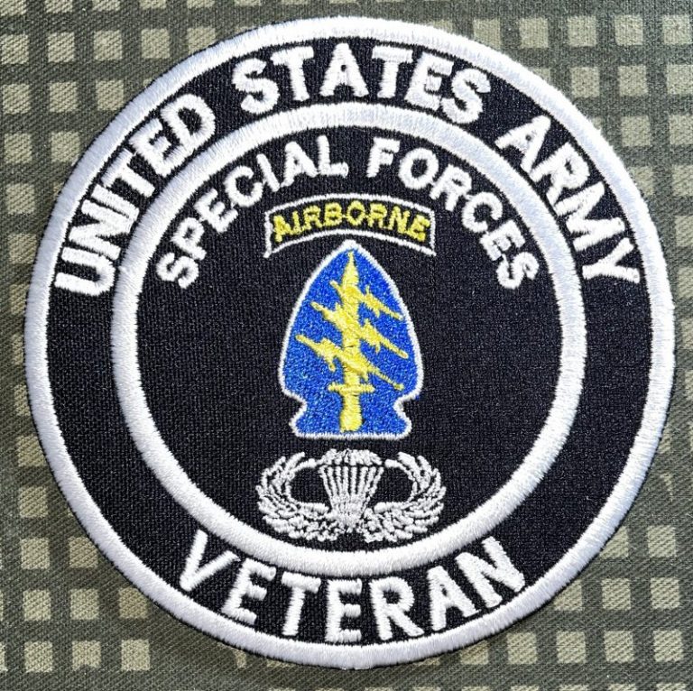 Us Army Special Forces Airborne Veteran Patch Decal Patch Co