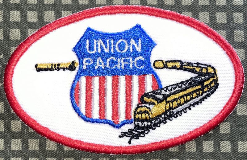 Union Pacific Railroad Patch - Decal Patch - Co