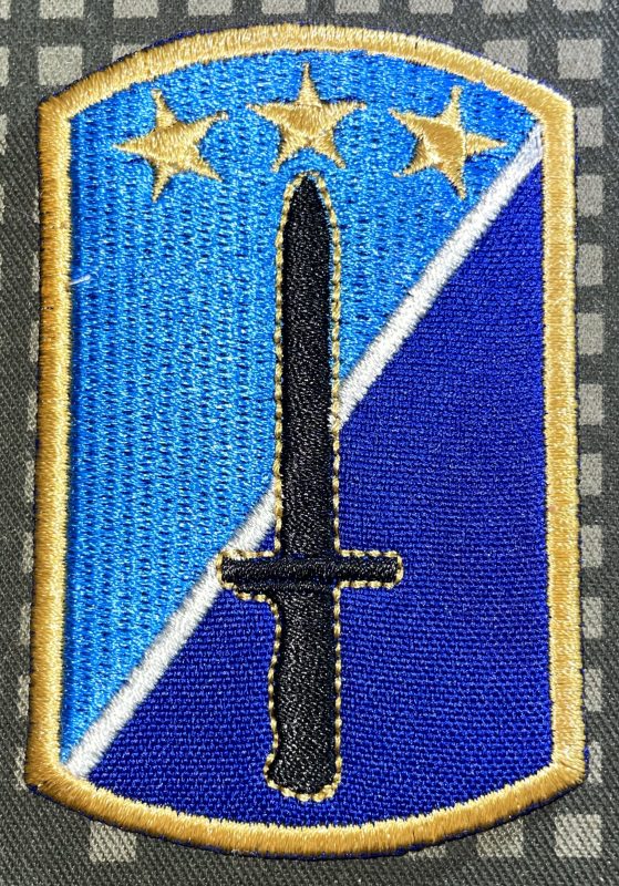 US Army 170th Infantry Brigade Patch - Decal Patch - Co