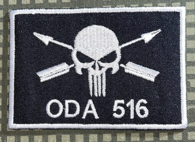 US Army 5th Special Forces Group Oda 516 Patch - Decal Patch - Co