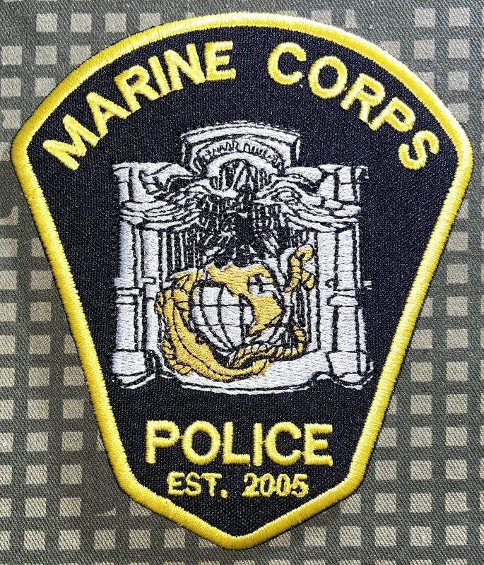 US Marine Corps Police Patch - Decal Patch - Co