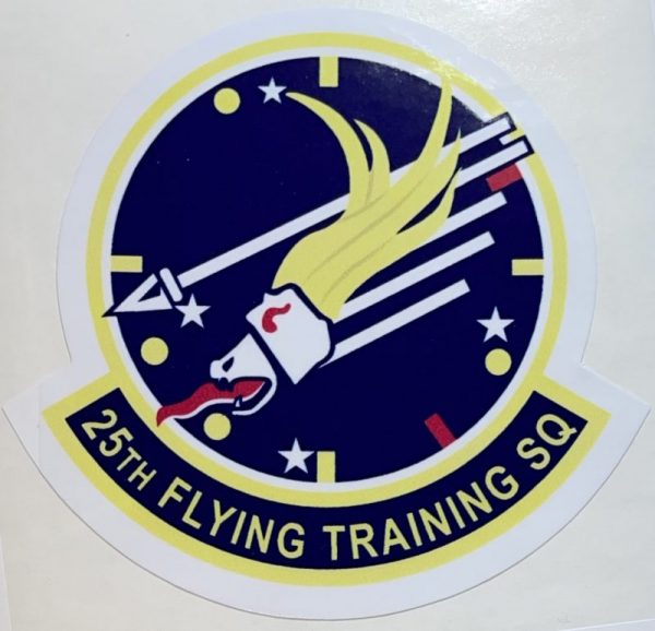 USAF 25th Flying Training Sq Sticker - Decal Patch - Co