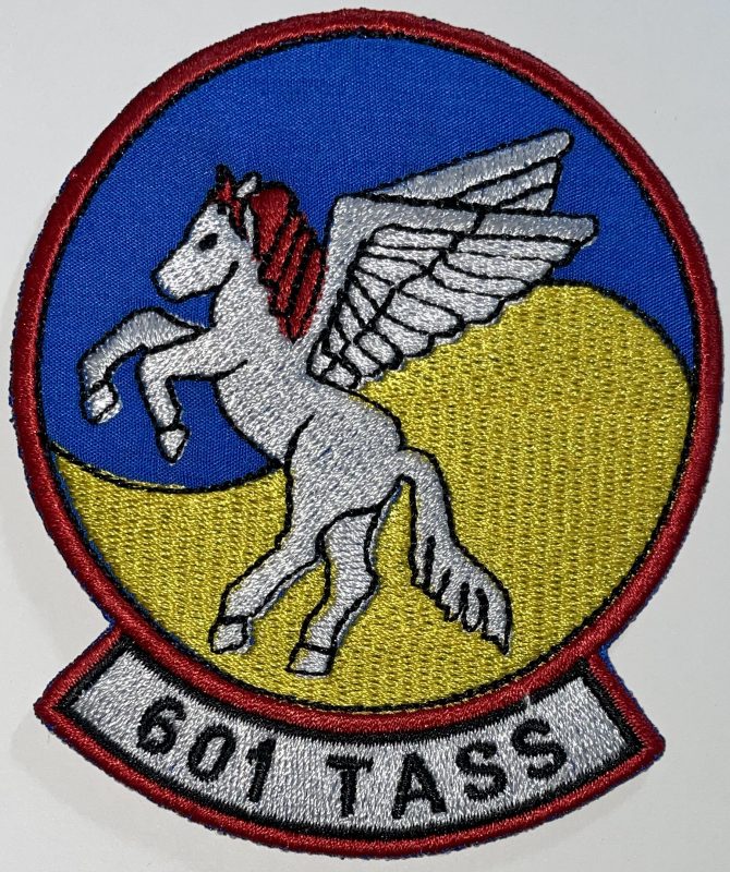 USAF 601st TASS Tactical Air Support Squadron Patch - Decal Patch - Co