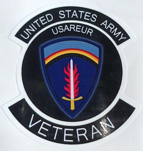 US Army USAREUR United States Army Europe and Africa Veteran Sticker ...