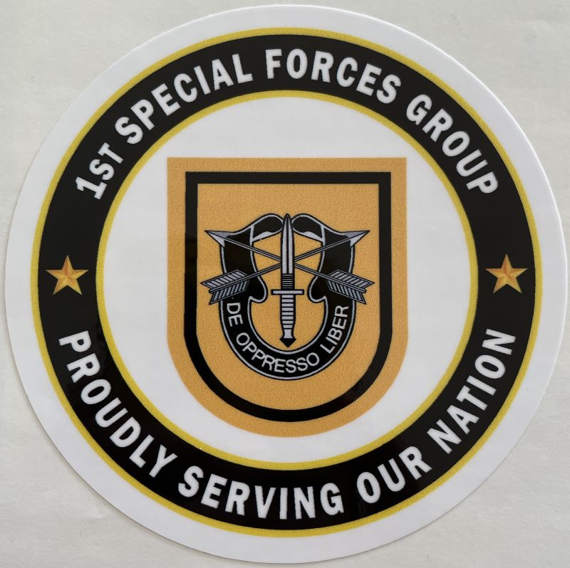 US Army 1st Special Forces Group 