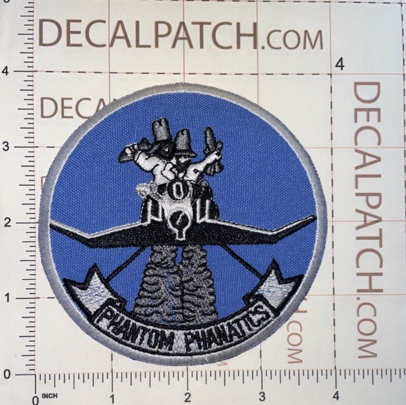 USAF McDonnell Douglas F-4 II Phantom Phanatics Patch - Decal Patch - Co