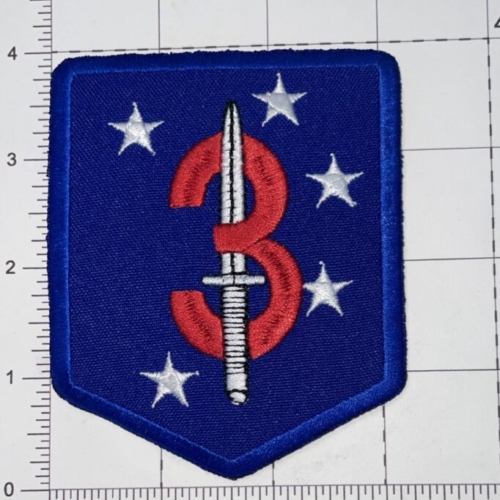 USMC 3rd MSOB Marine Spec Operations Battalion Patch